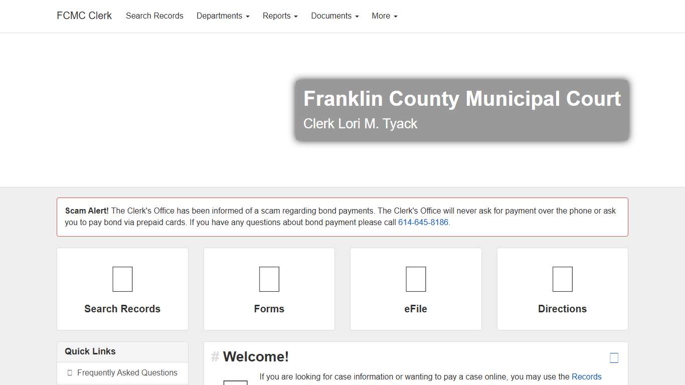 Franklin County Municipal Court Clerk